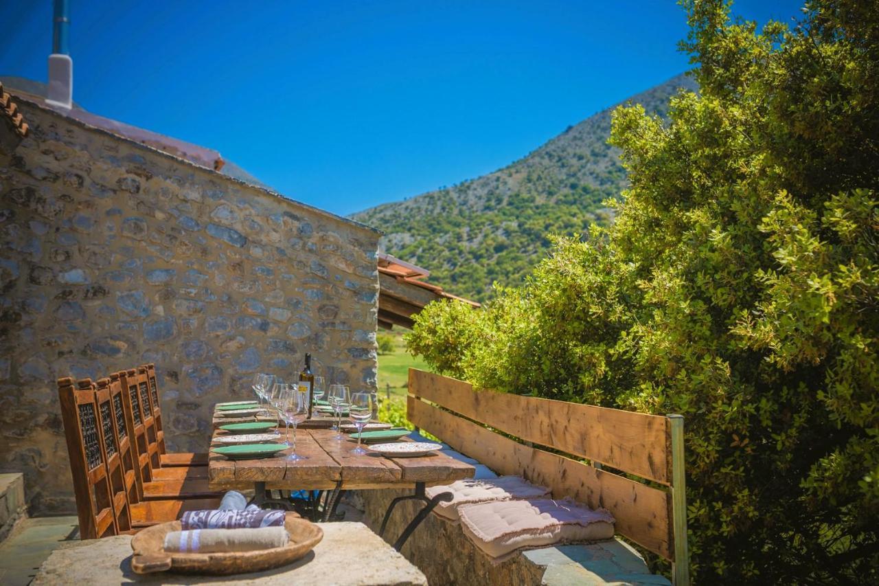 Traditional Villa Askyfou Karés エクステリア 写真